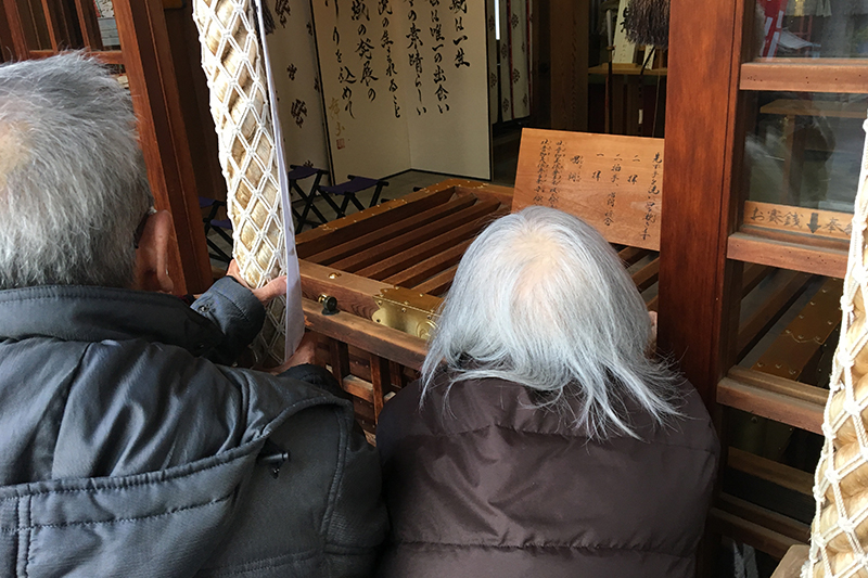 2019年1月　近くの神社に初詣
