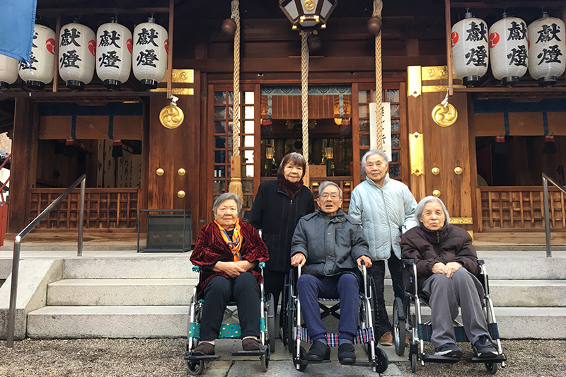 2019年1月　近くの神社に初詣